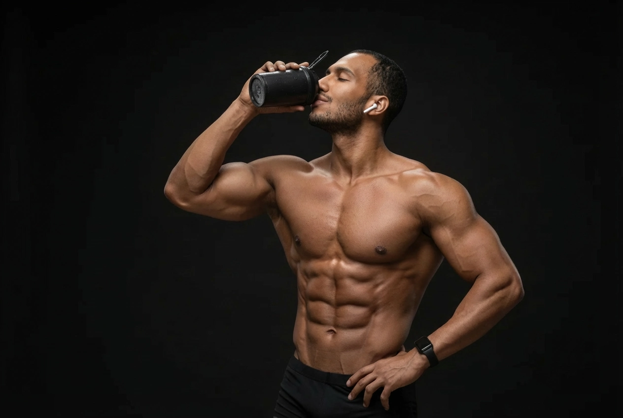 AI muscle generator from image after