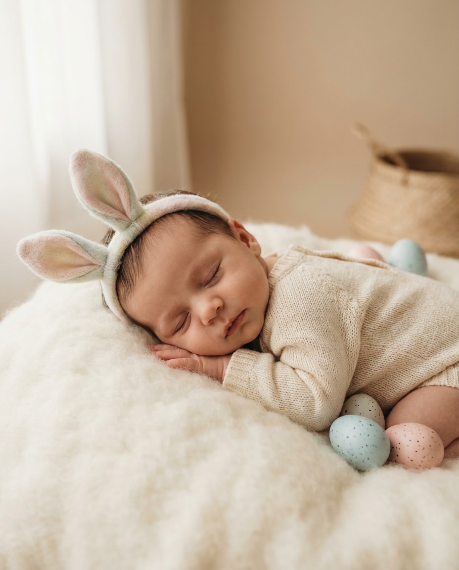 25+ Gemini AI Easter Baby Photo Prompt Create Adorable Easter Baby Photos Now