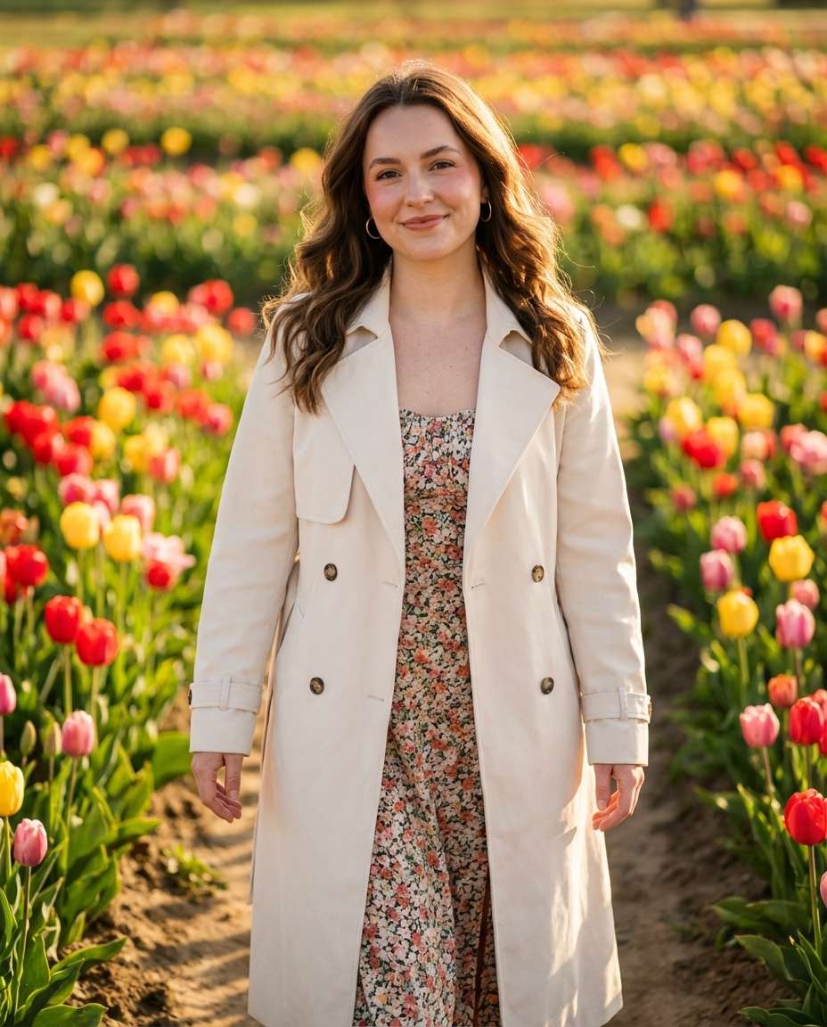 Gemini AI Tulip Garden Prompt Trending Realistic Copy Paste